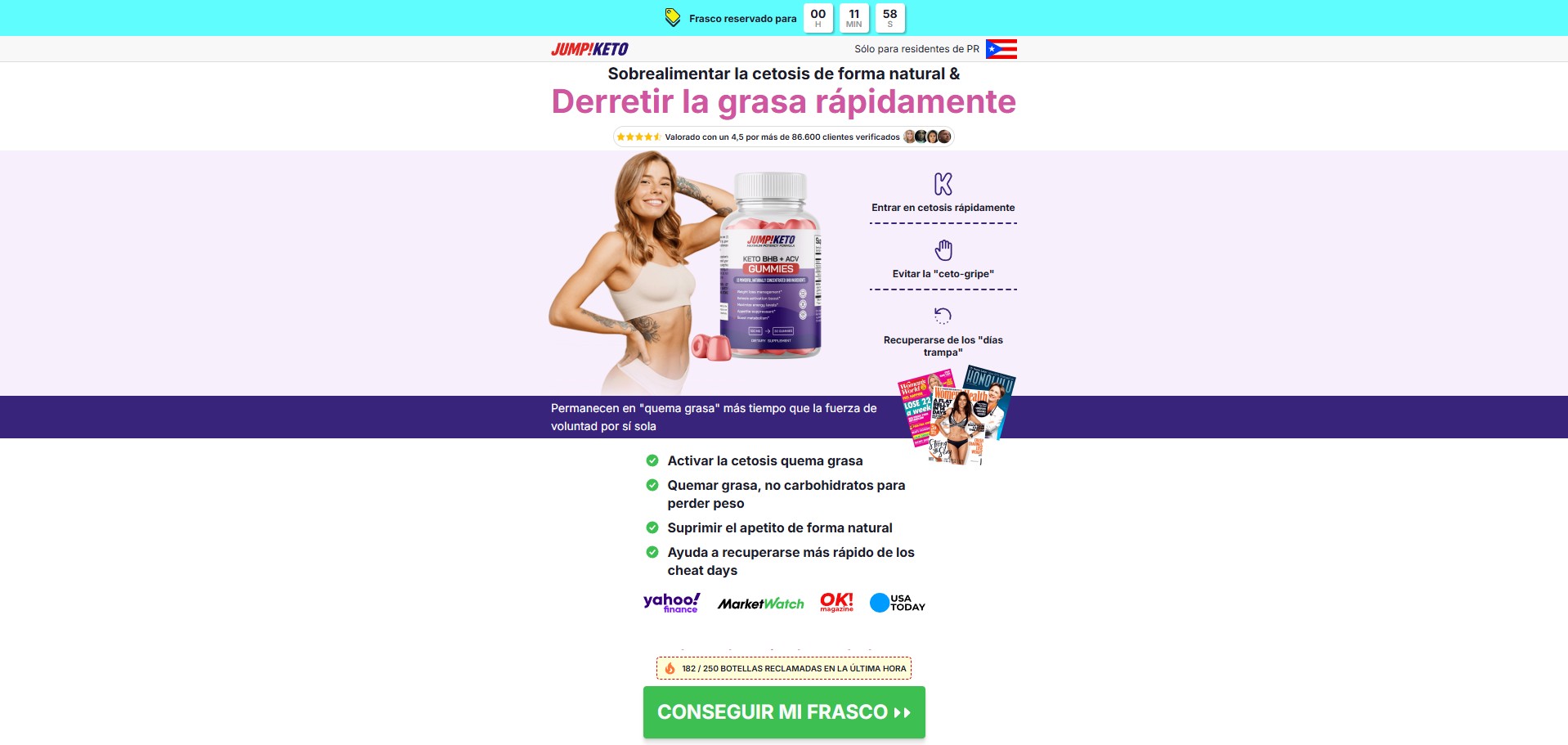 Jump Keto Producto