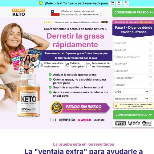 Proper Keto Capsules Producto